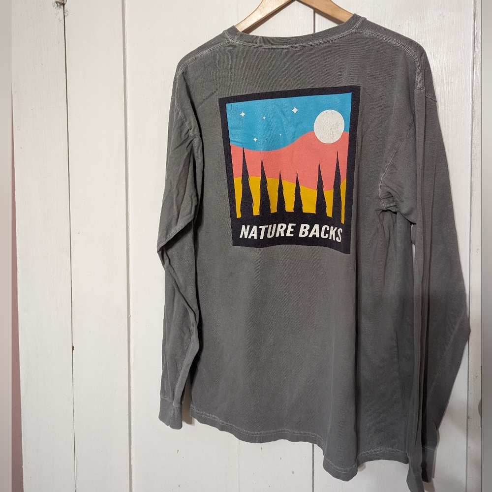 Nature Back long sleeve shirt